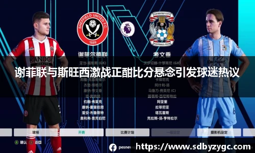 谢菲联与斯旺西激战正酣比分悬念引发球迷热议